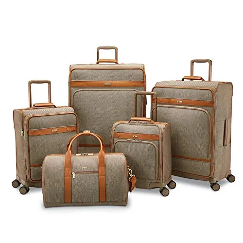 Hartmann Deluxe Weekend Duffel, Terracotta Herringbone