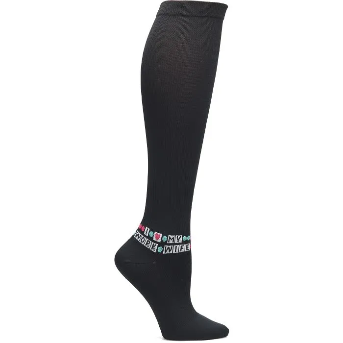 I Love My Work Wife Compression Socks