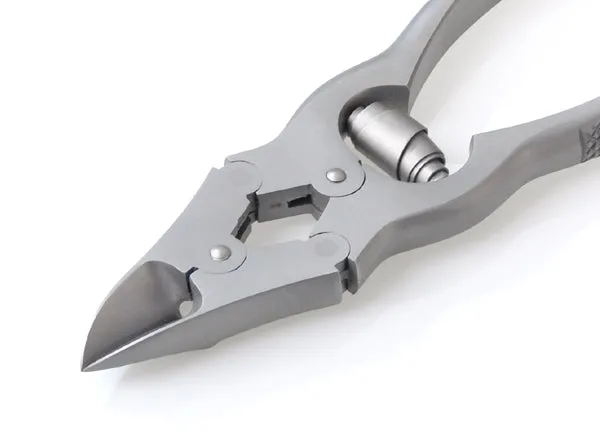INOX Stainless Steel  5" Pedicure Heavy Duty Double Joint Mycotic Toenail Nippers, Germany