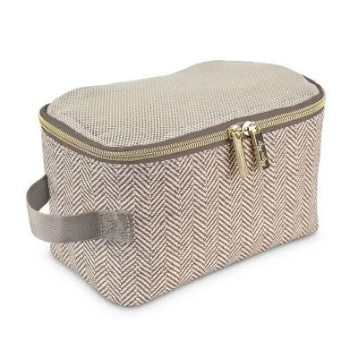 Itzy Ritzy Pack Like a Boss Packing Cubes - Taupe