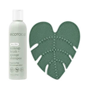 Makeup Brush Cleansing Pad   Deep Clean Shampoo Bundle