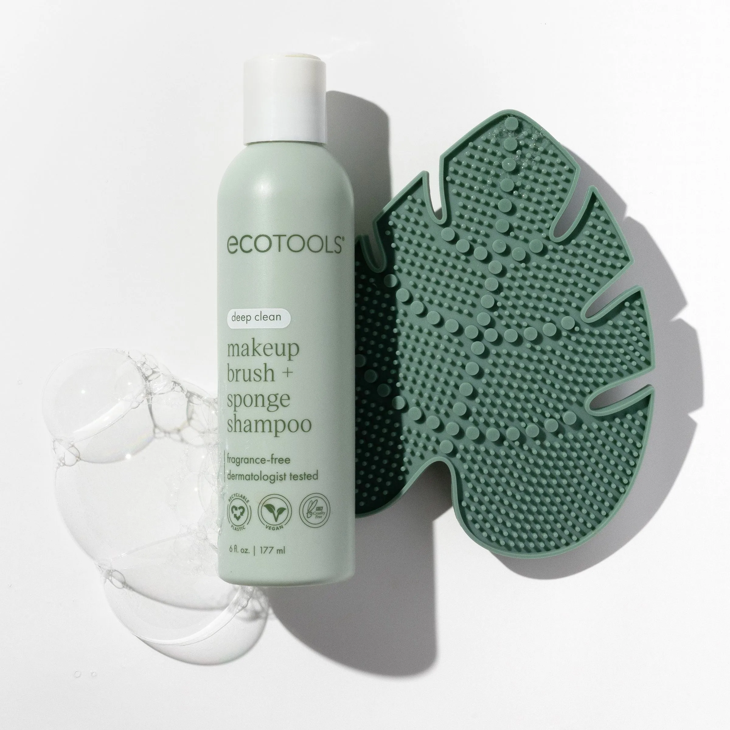 Makeup Brush Cleansing Pad   Deep Clean Shampoo Bundle