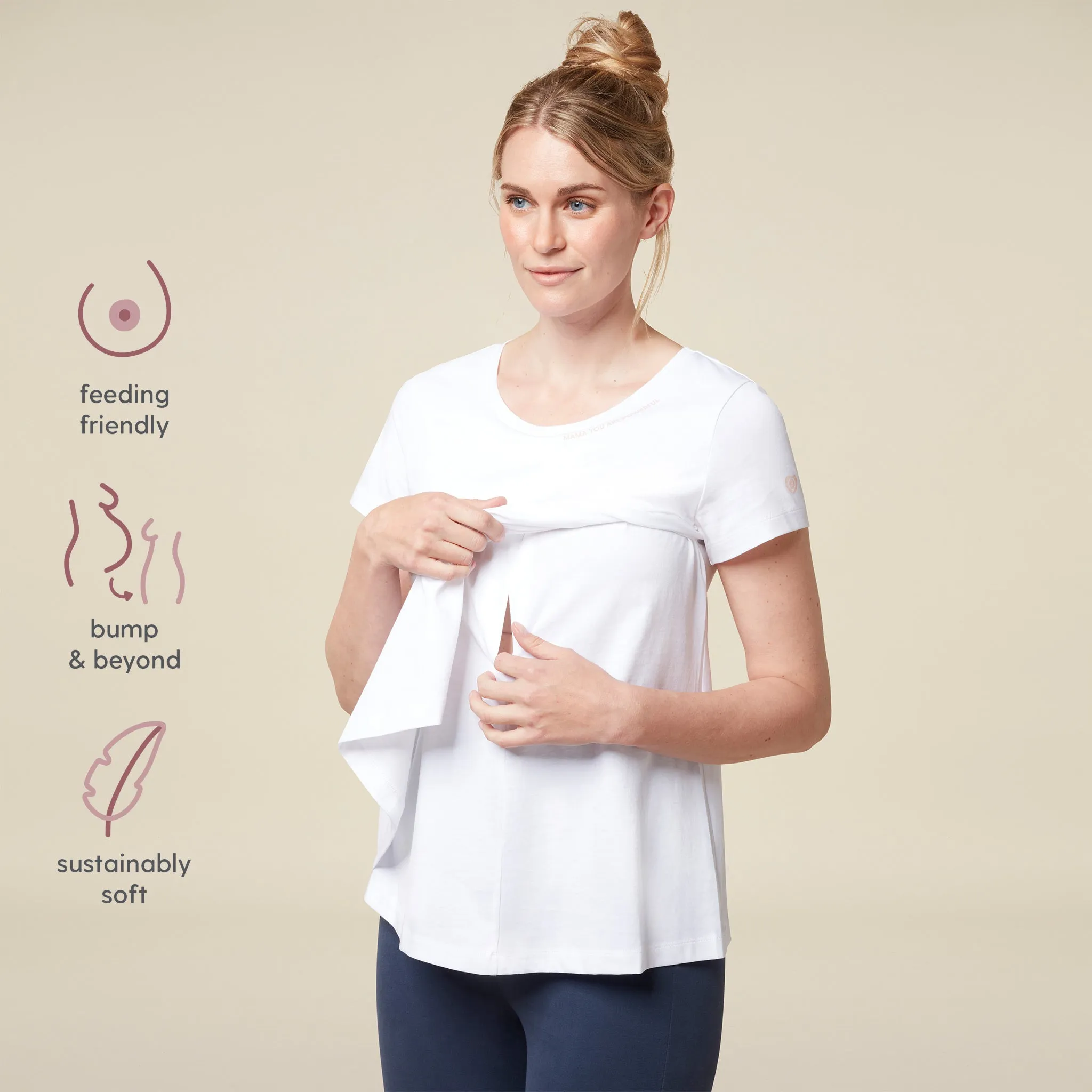 Maternity & Nursing Slogan Tee