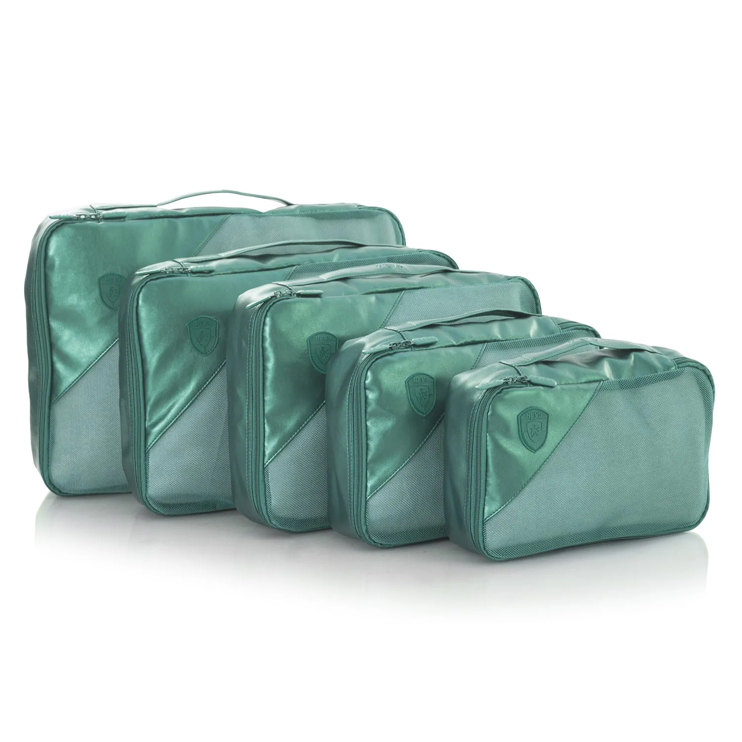Metallic 5pc Set Packing Cubes