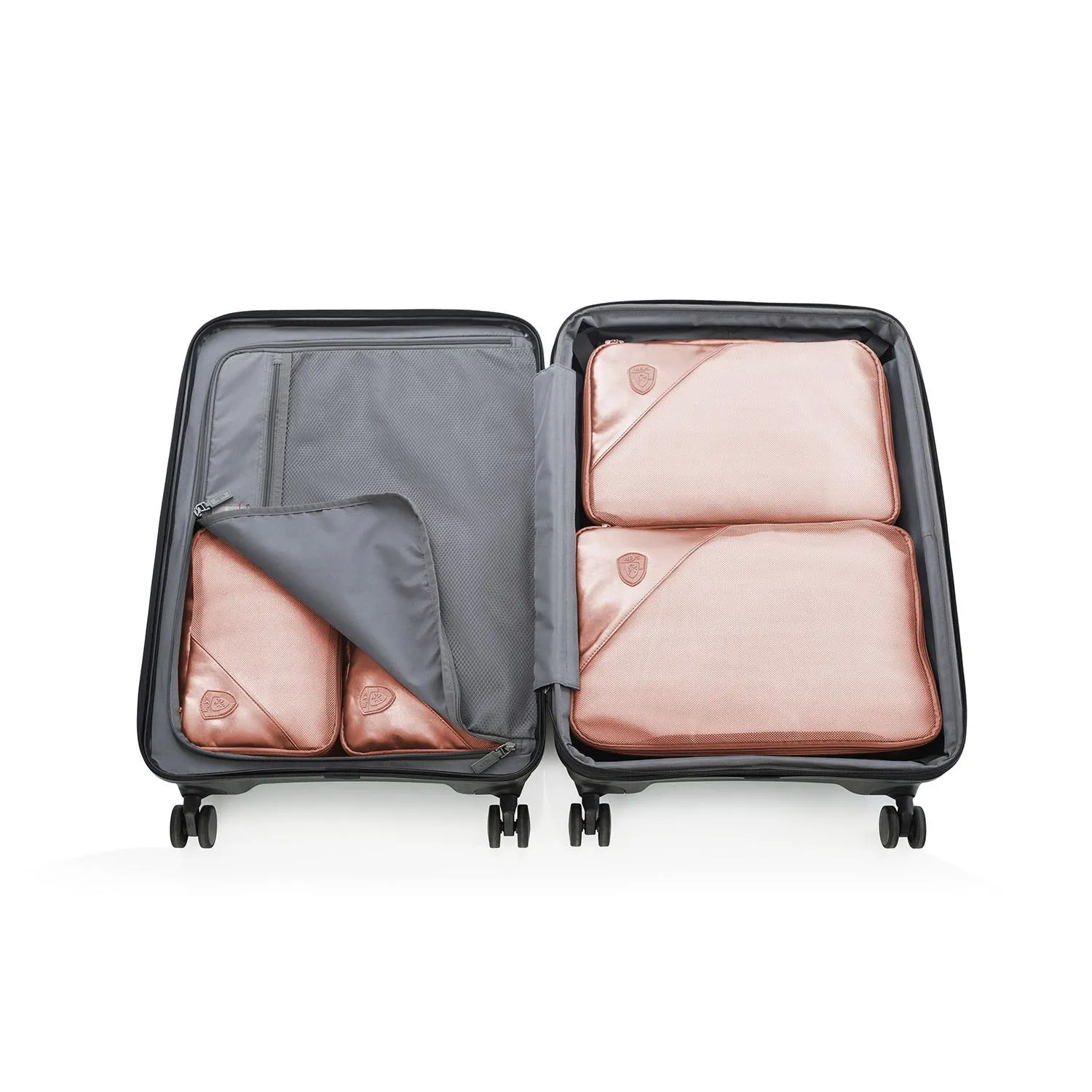 Metallic 5pc Set Packing Cubes