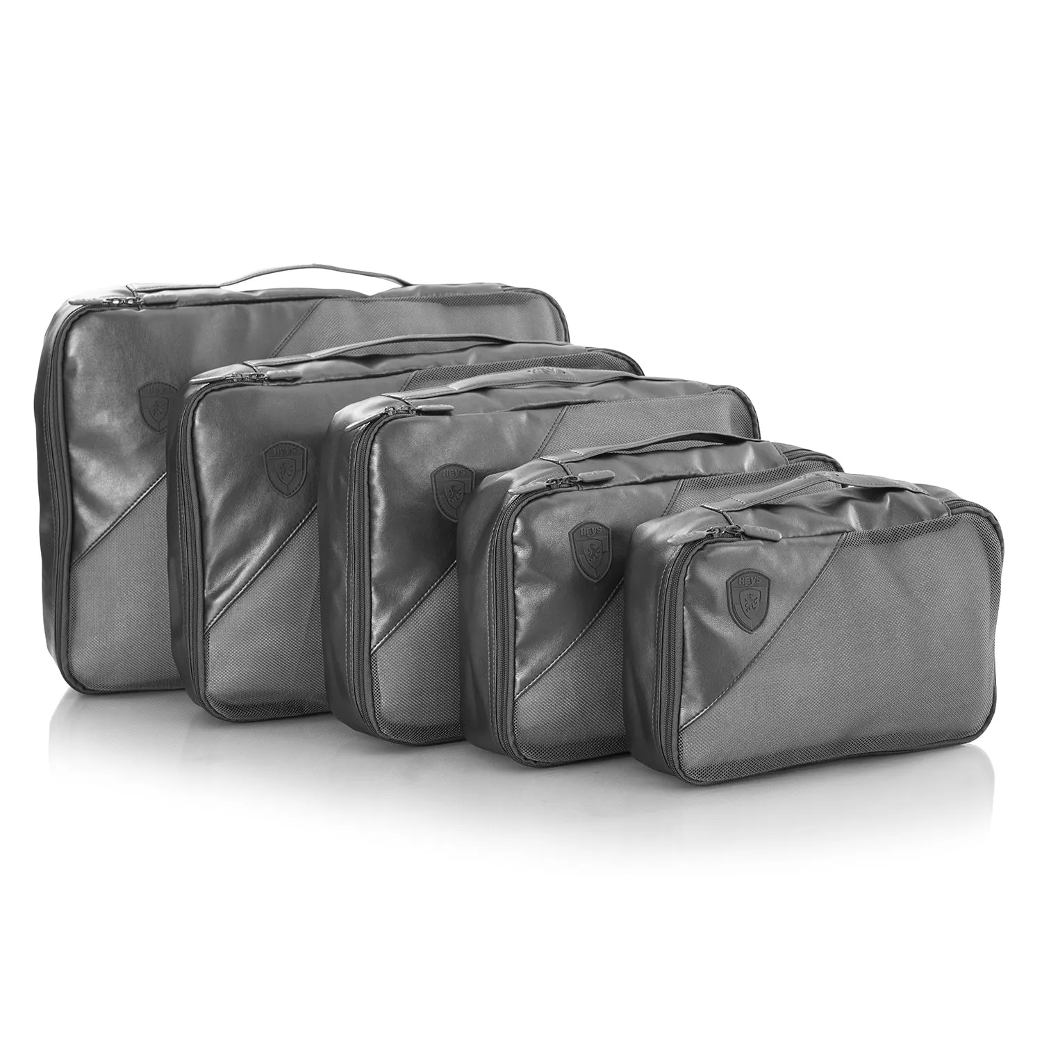 Metallic 5pc Set Packing Cubes