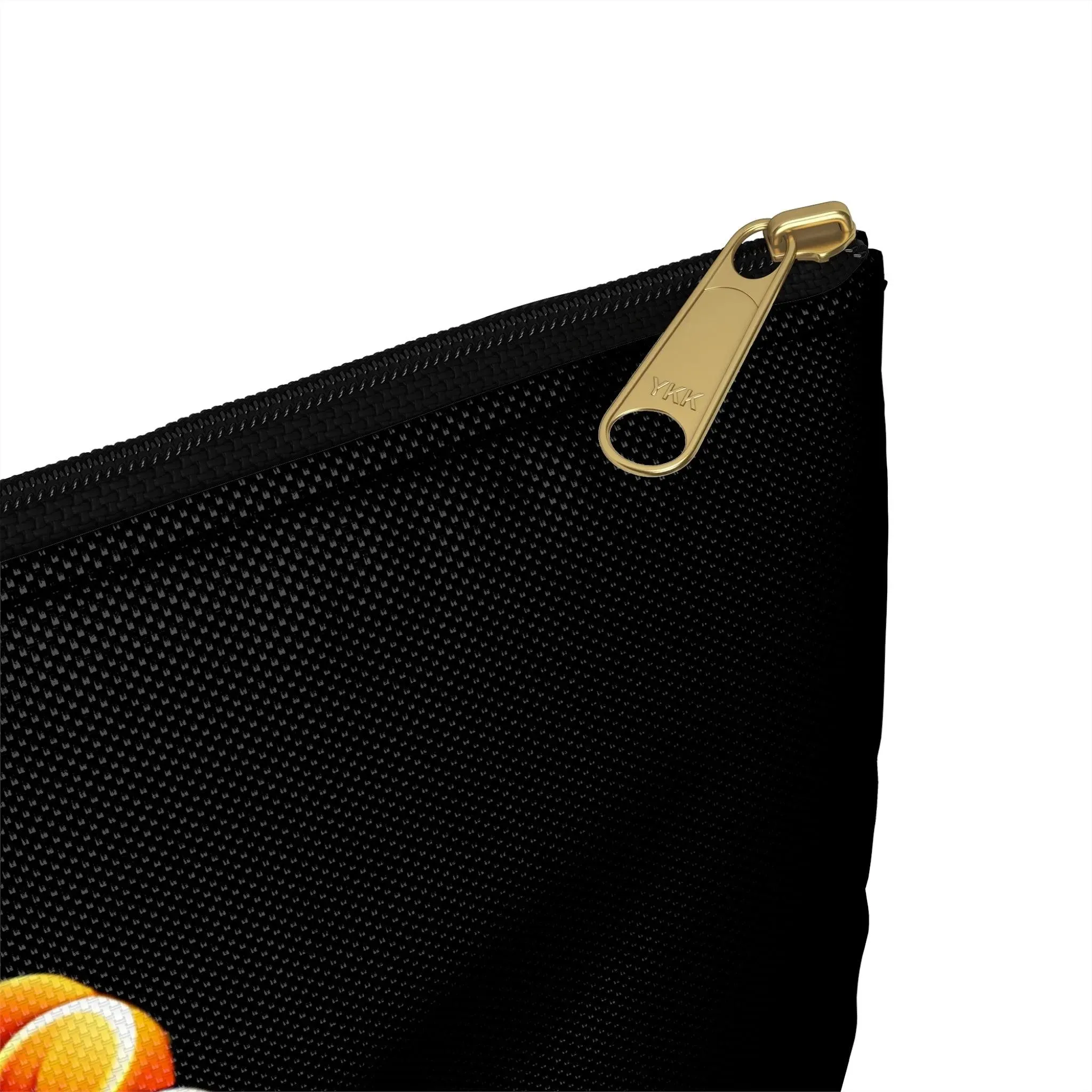Mexican La Catrina Black Pouch
