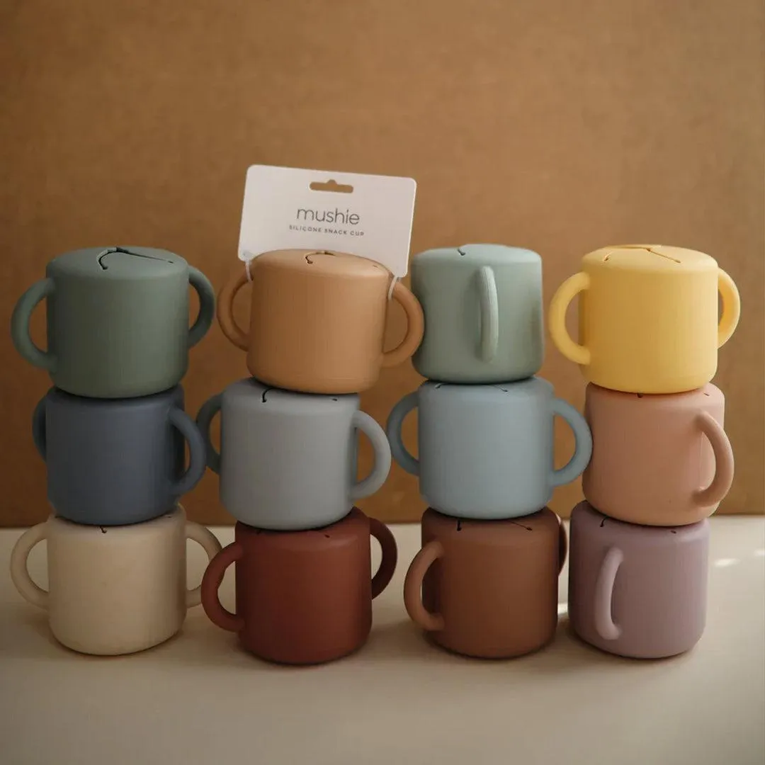 Mushie Snack Cups - Powder Blue
