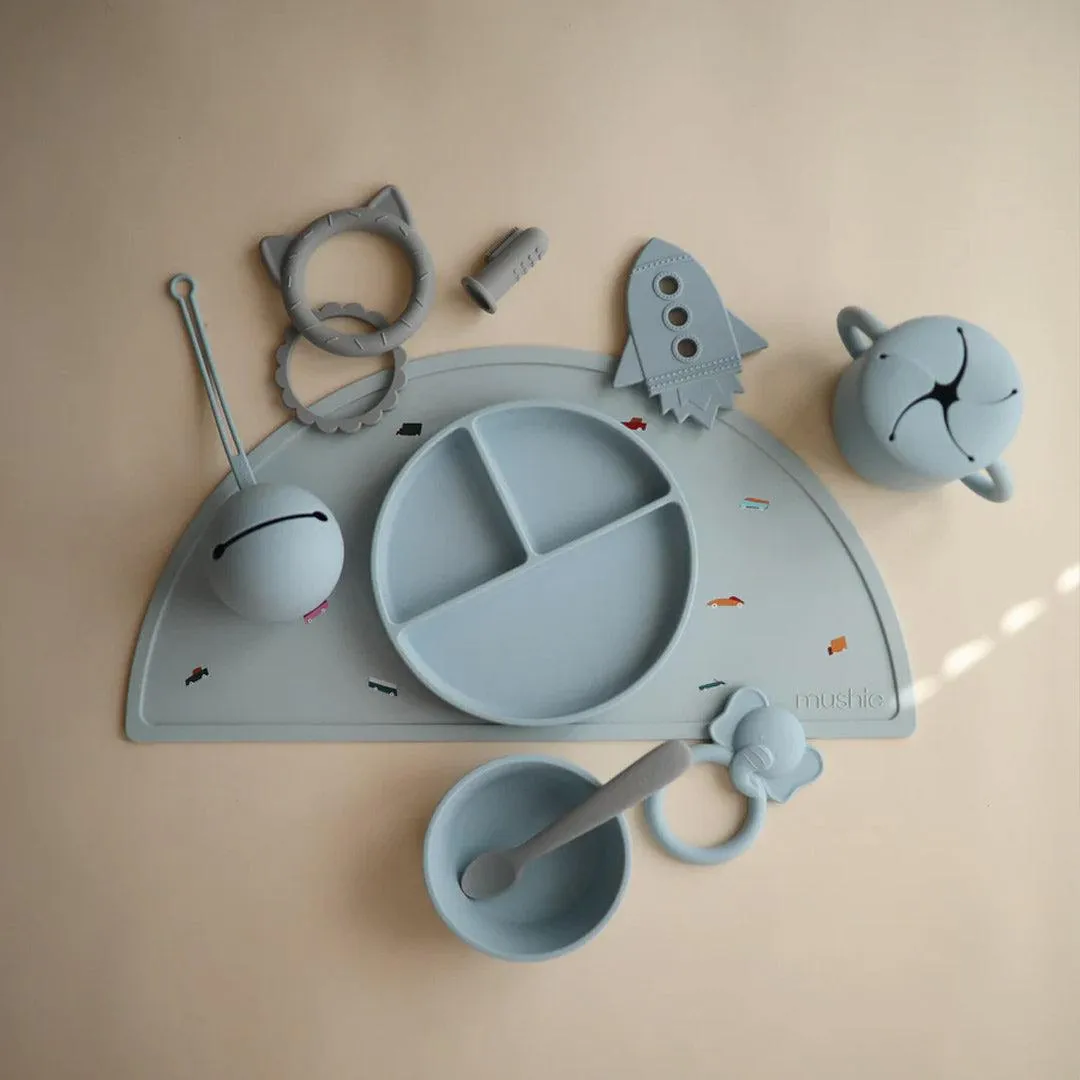 Mushie Snack Cups - Powder Blue
