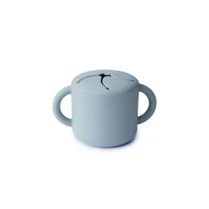 Mushie Snack Cups - Powder Blue
