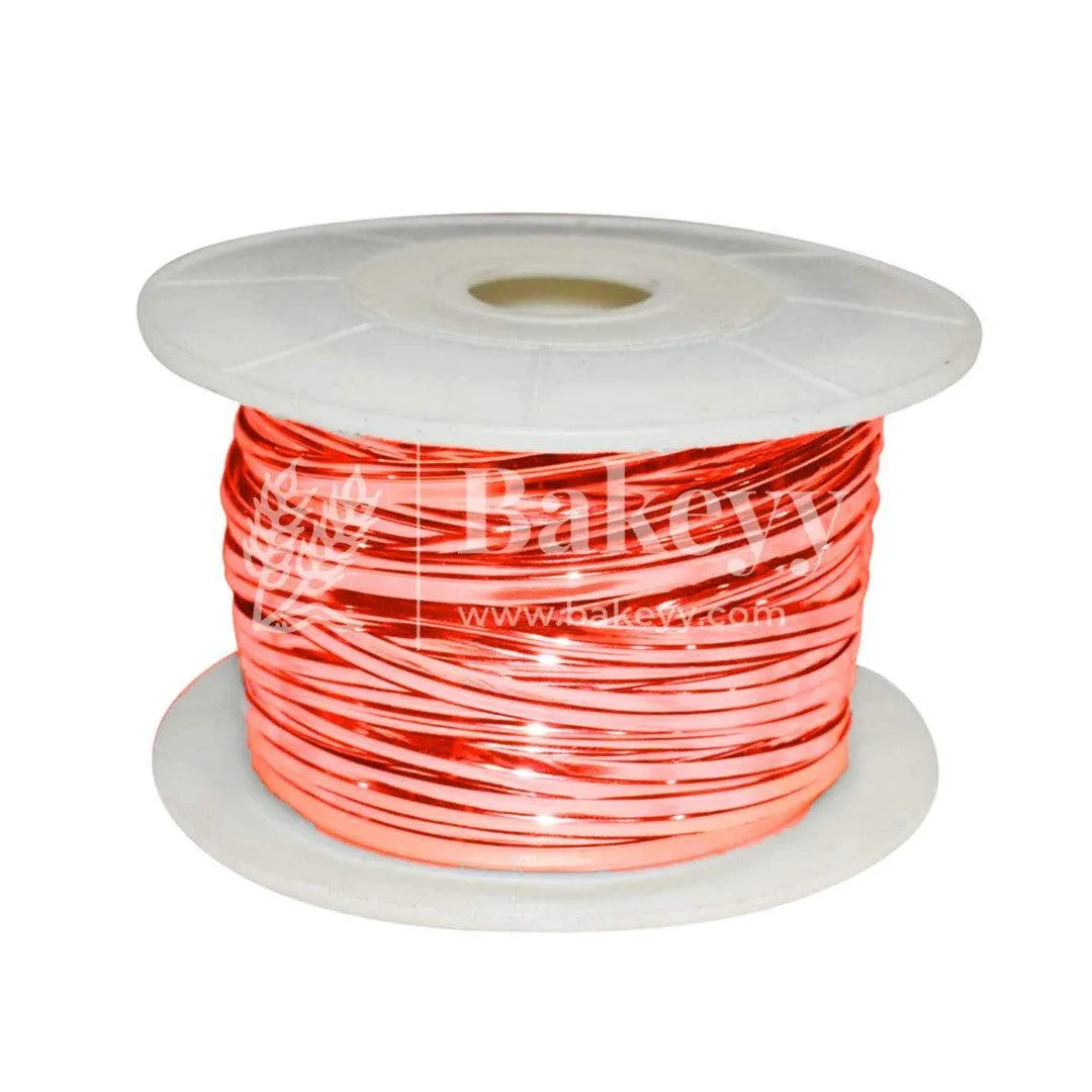 Orange Aluminium Twist Ties | Twister Roll Blue 100 Yards | Twister For Chocolate Packaging