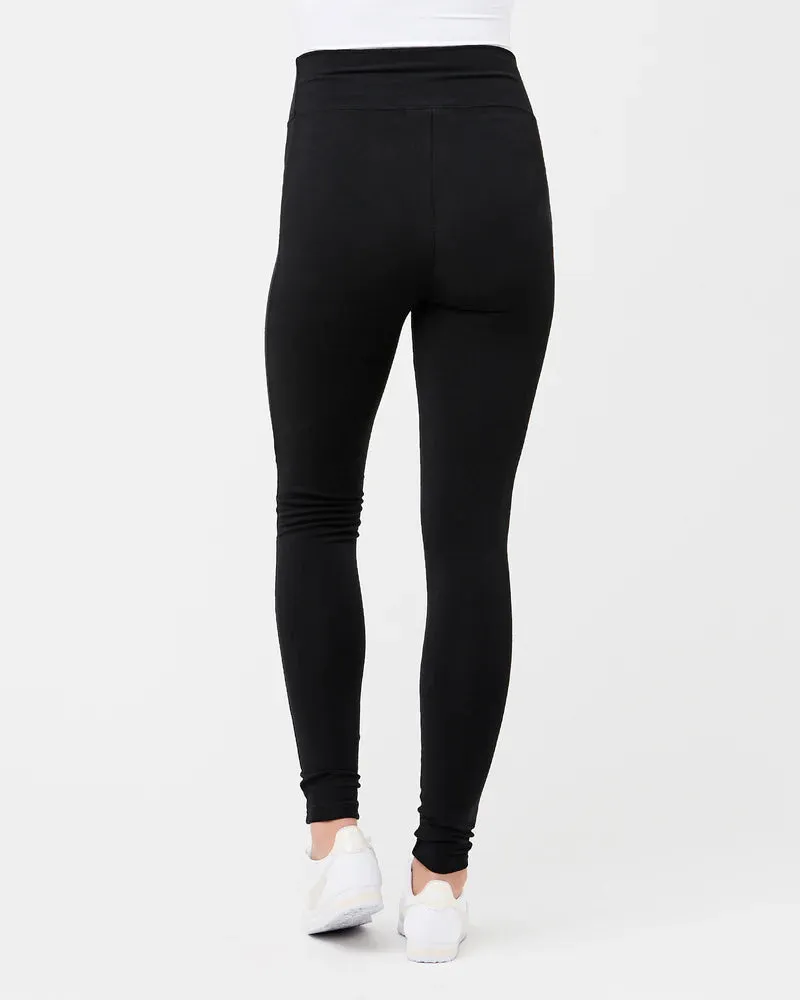 Organic Essential Leggings Black