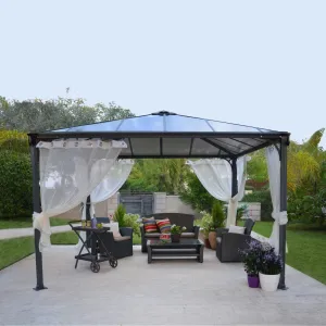 Palram - Canopia | Palermo and Milano Gazebo Netting Set - 4 Piece