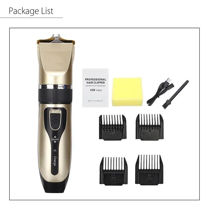 Pet Hair Trimmer Kit - Ultra Low Noise Design
