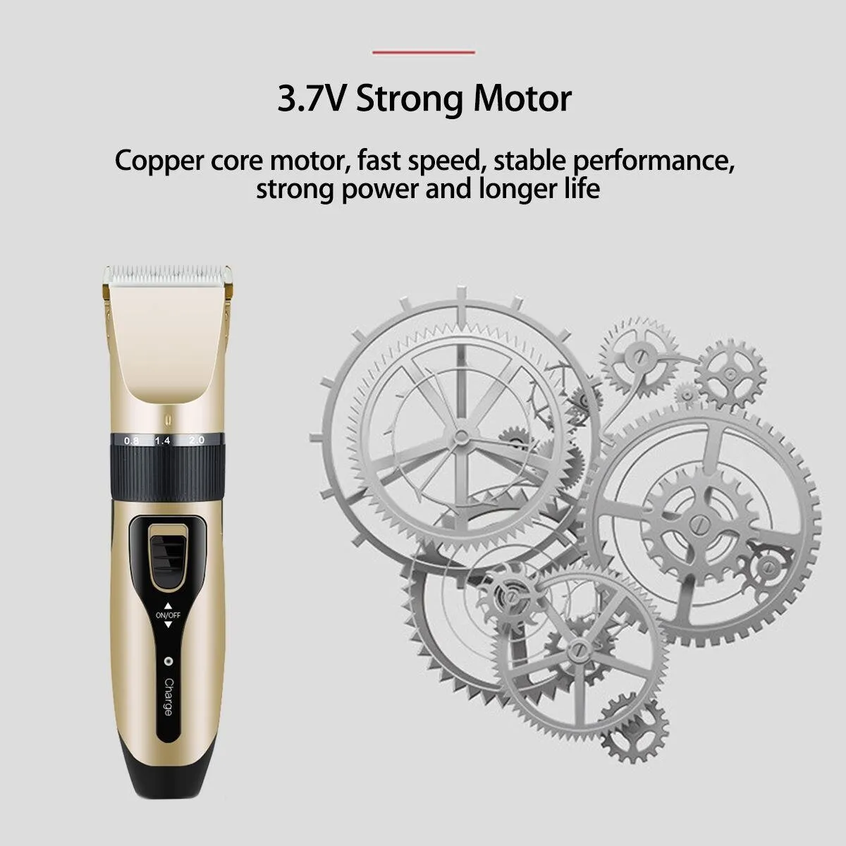 Pet Hair Trimmer Kit - Ultra Low Noise Design