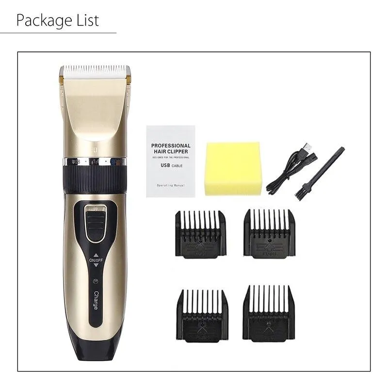 Pet Hair Trimmer Kit - Ultra Low Noise Design