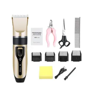 Pet Hair Trimmer Kit - Ultra Low Noise Design