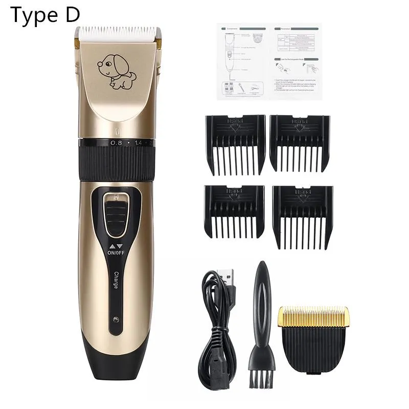 Pet Hair Trimmer Kit - Ultra Low Noise Design