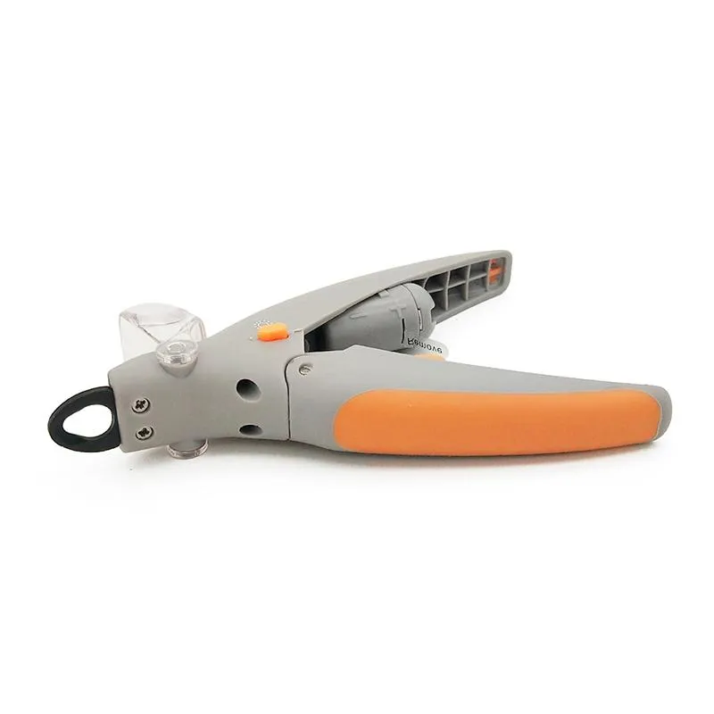 Pet Nail Clippers - LED light - 5x Magnification - Nail Length Guide