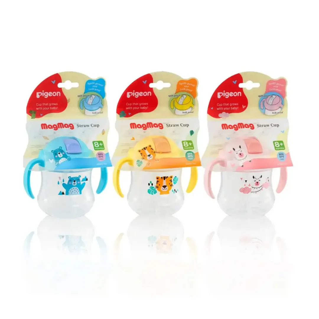 Pigeon MagMag Straw Cup 200ml (8m )