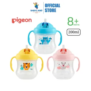 Pigeon MagMag Straw Cup 200ml (8m )