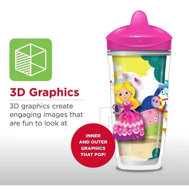 Playtex® Stage 3 Insulated Straw Cup - Sea and Saur