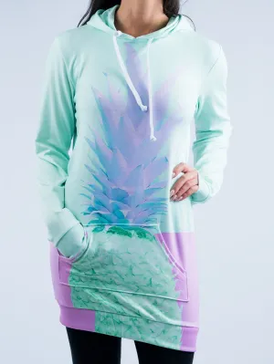 Retro Fineapple Hooded Dress