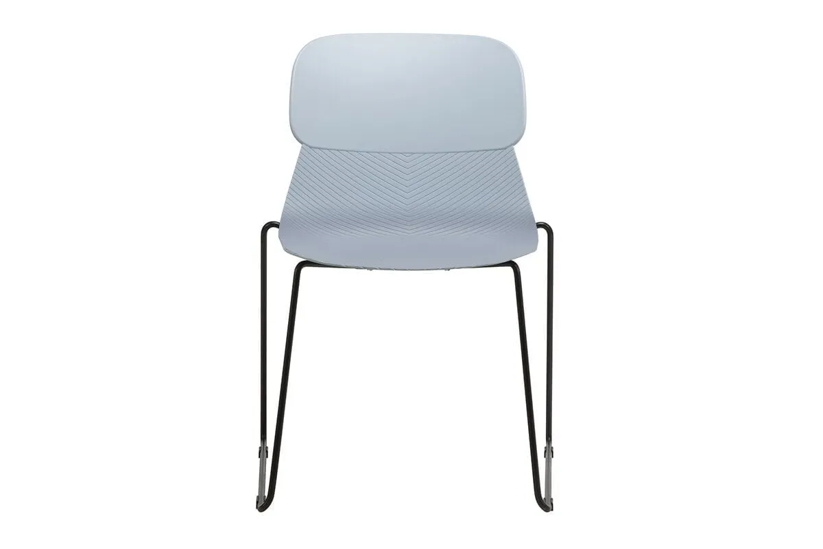 Sammy Plastic Chair - Sled Base