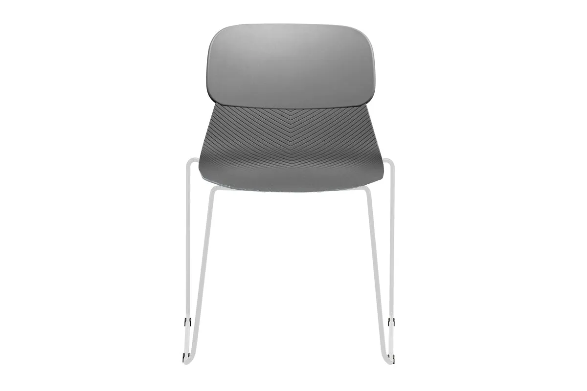 Sammy Plastic Chair - Sled Base