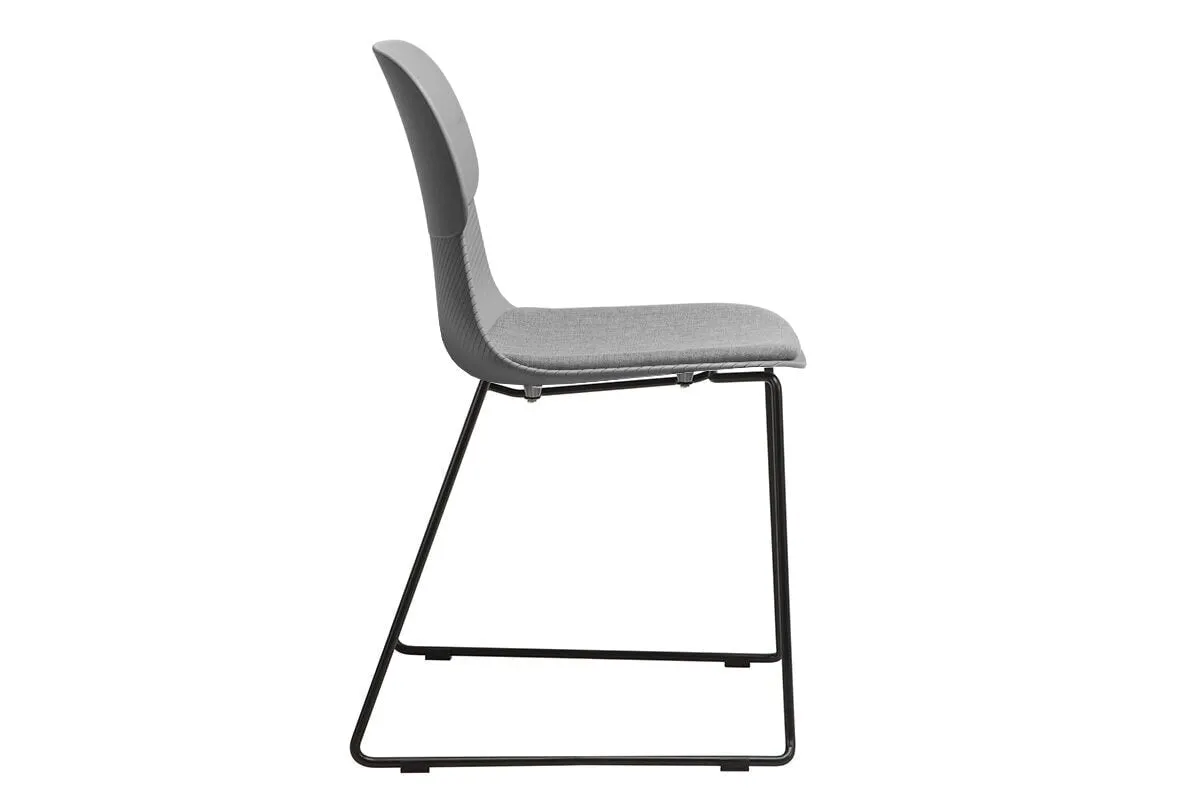 Sammy Plastic Chair - Sled Base