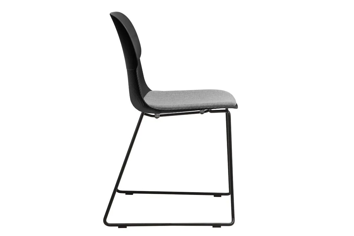 Sammy Plastic Chair - Sled Base