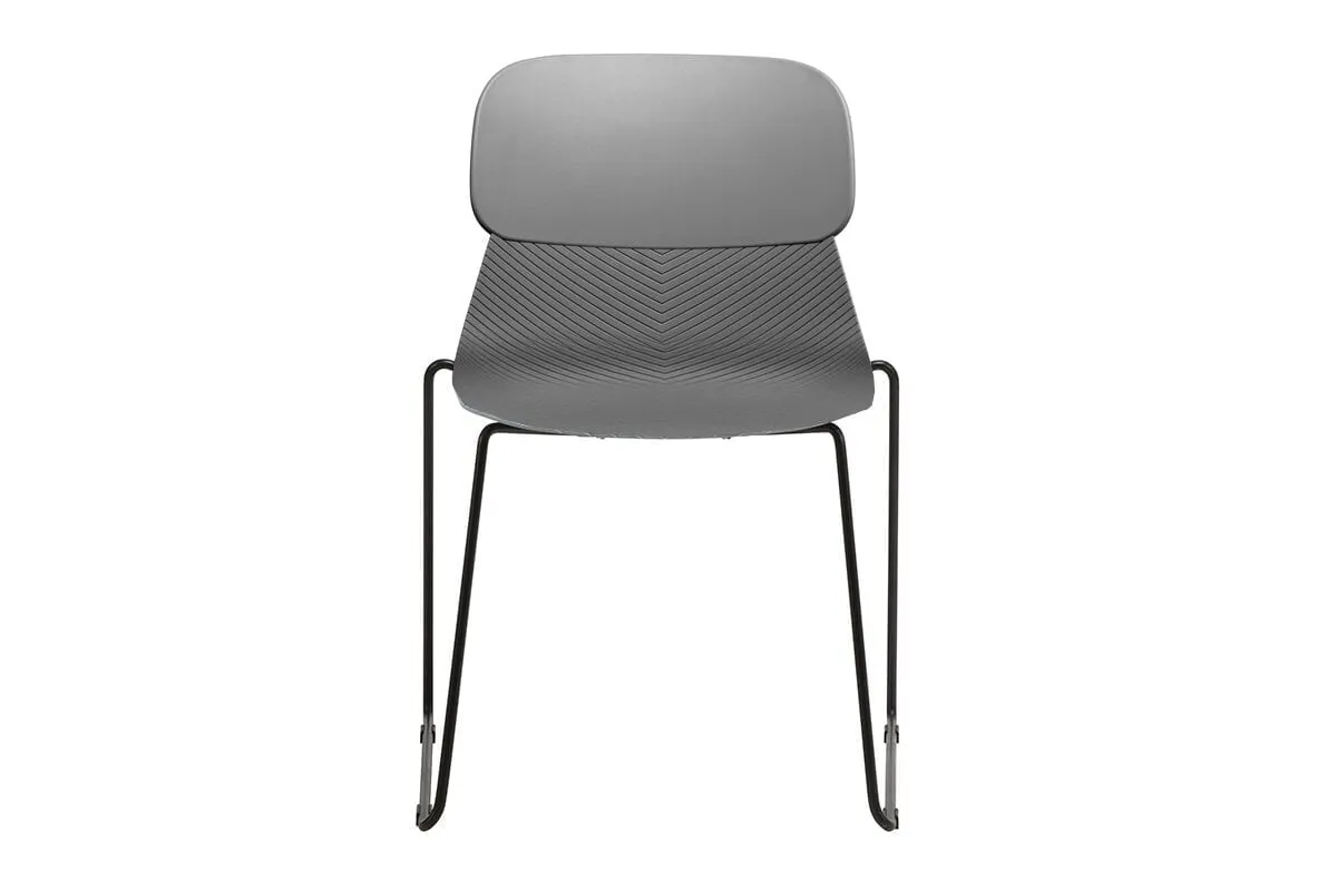 Sammy Plastic Chair - Sled Base