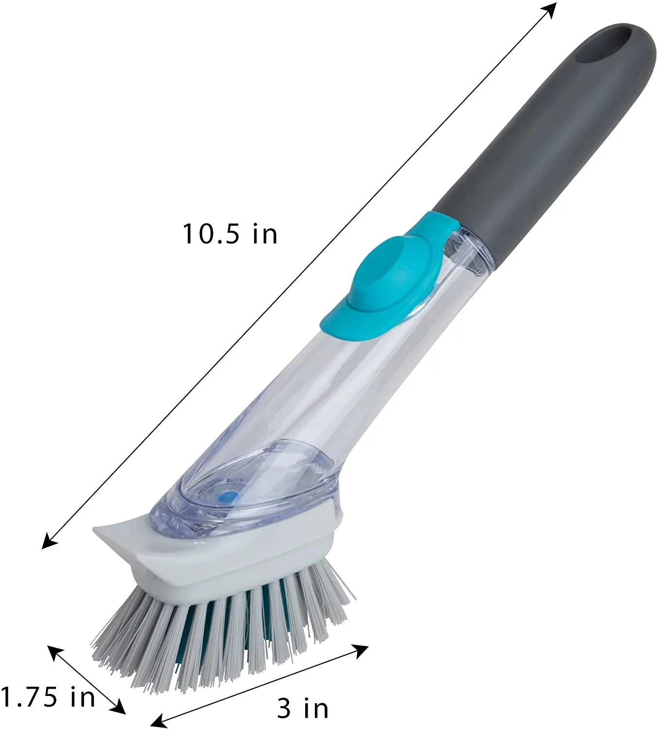 Soap Dispensing Dish Wand with Replaceable Head