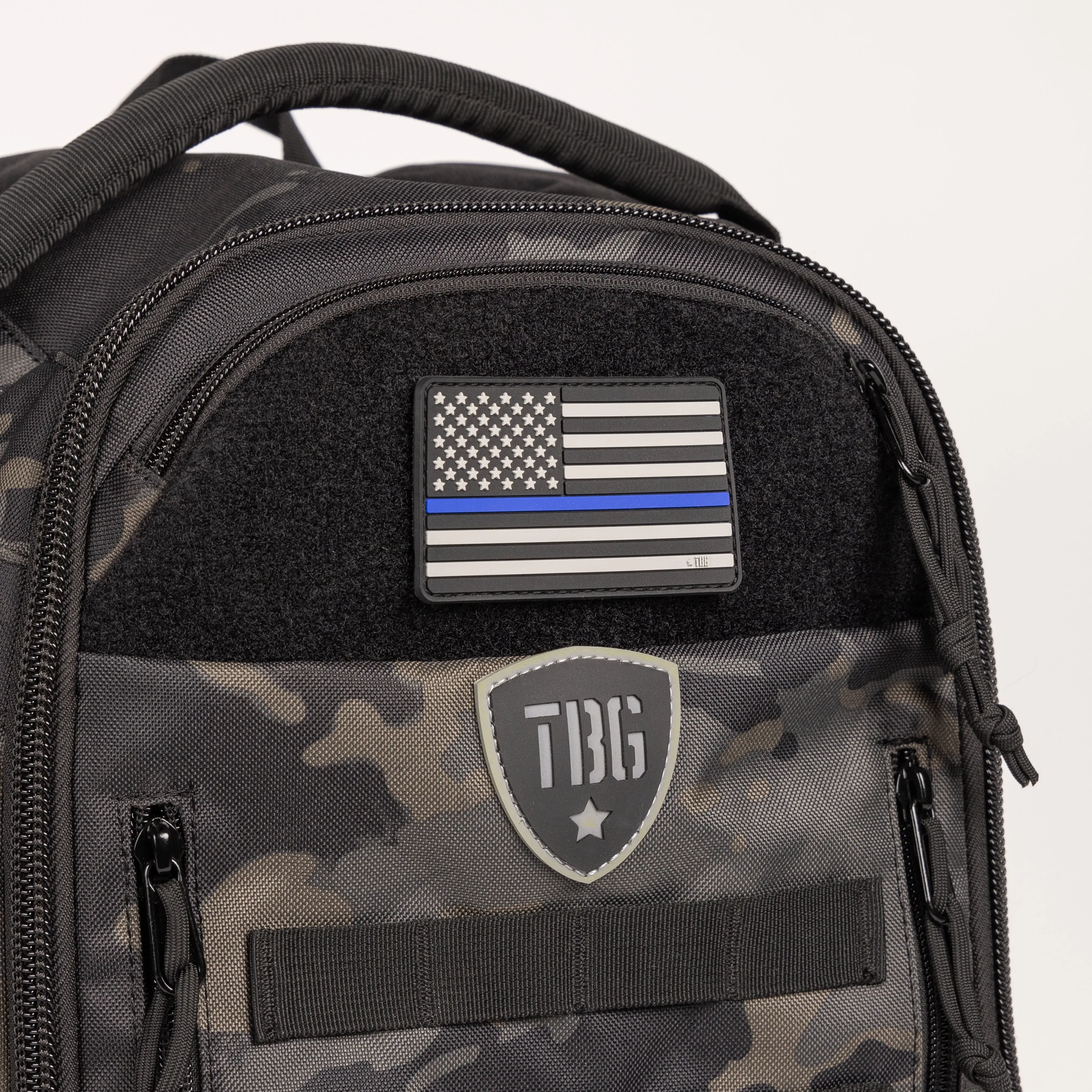 Thin Blue Line USA Flag Patch