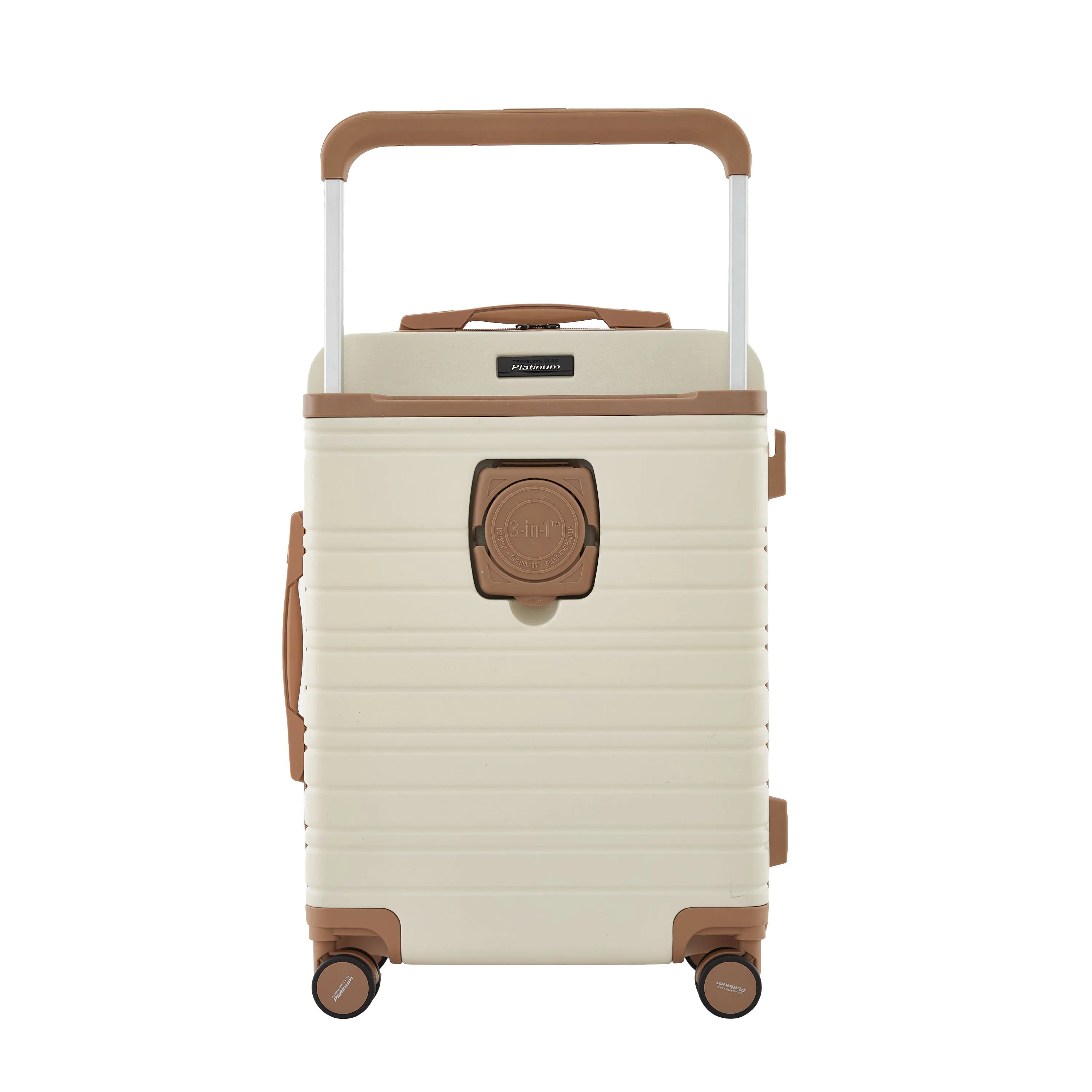 Travelers Club Navigate 2 Piece Hardside Spinner Luggage Set