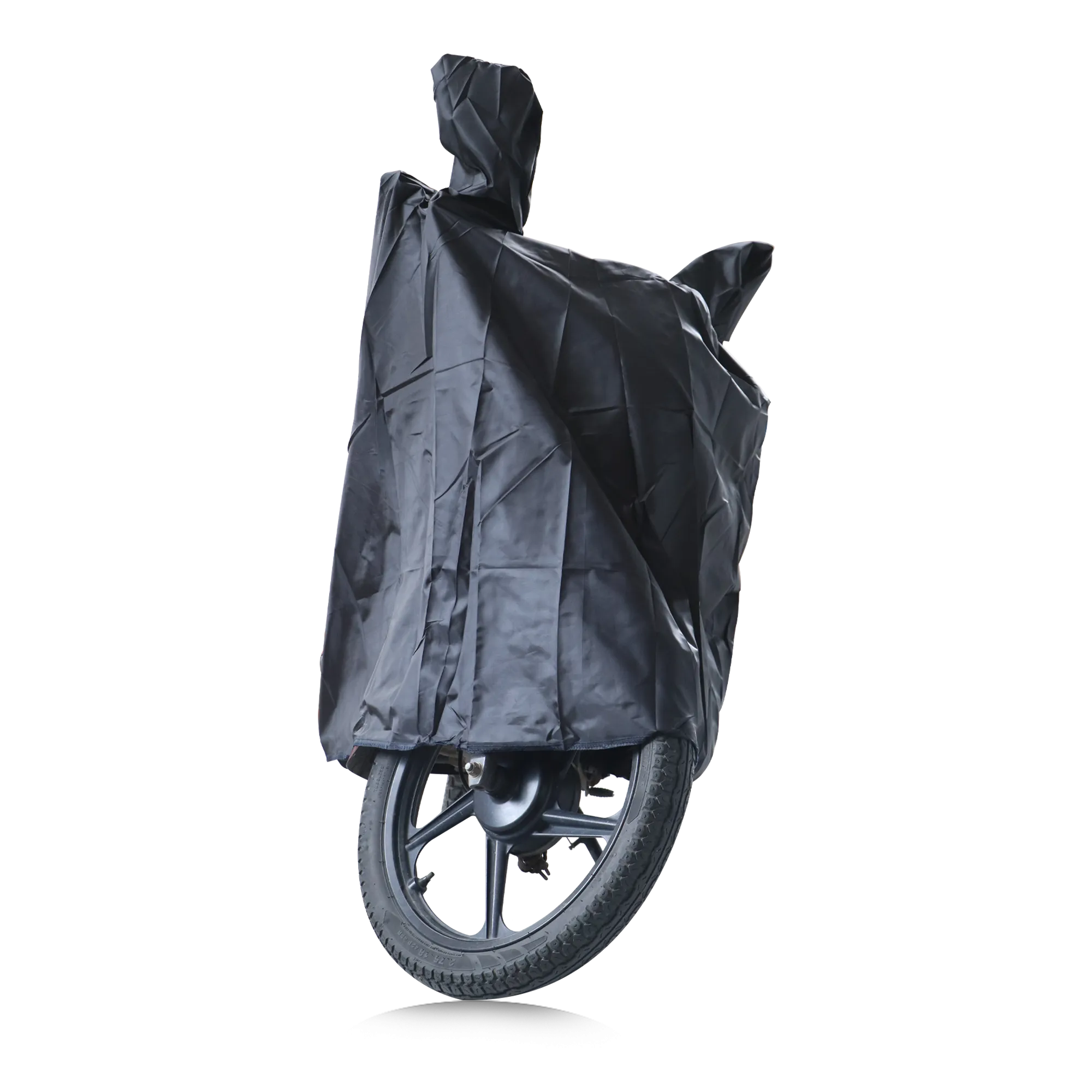 TVS Vehicle Cover - Elastic-SC (Color: Black) | All-Weather Protection, Perfect Fit, and Ultimate Shield for Your Ride