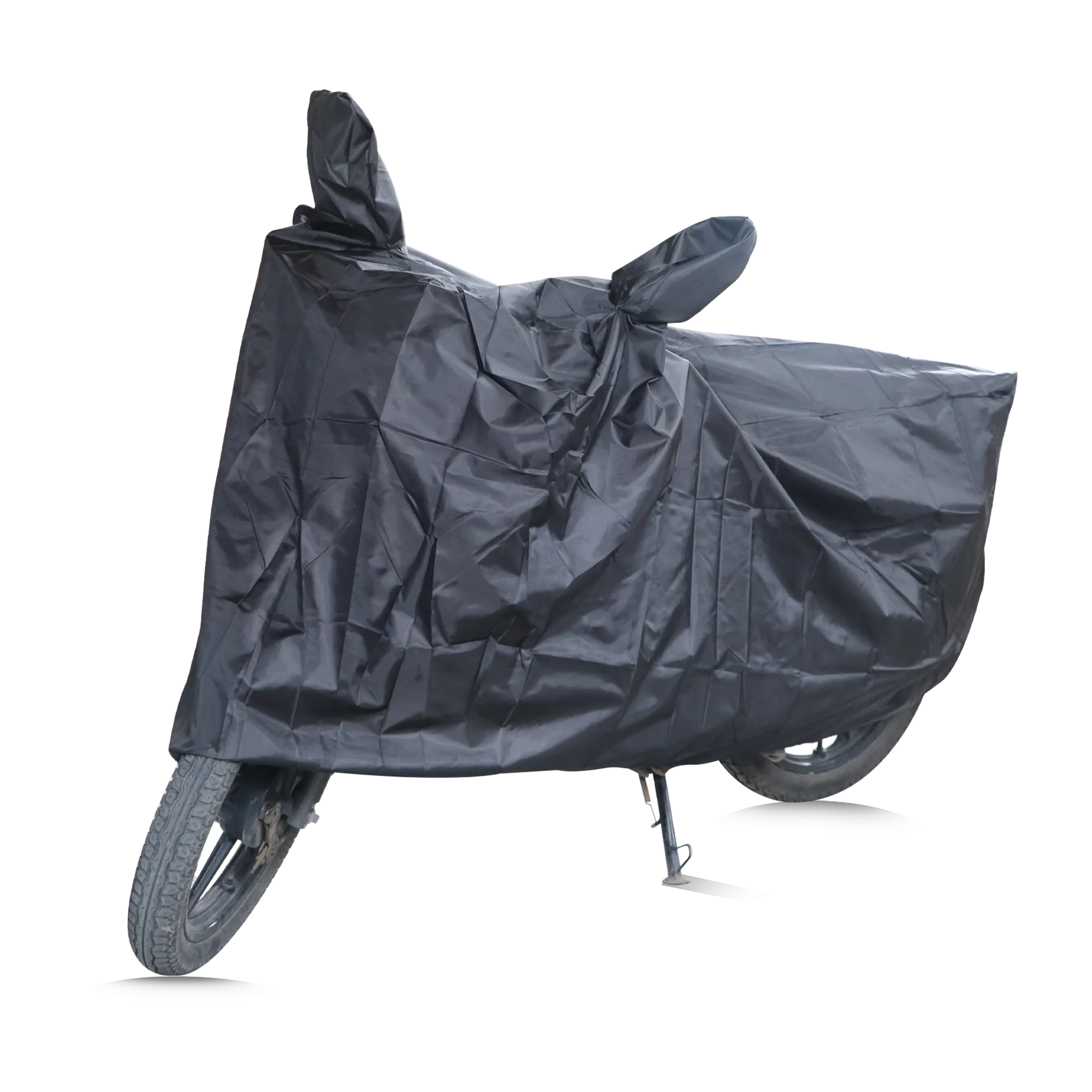 TVS Vehicle Cover - Elastic-SC (Color: Black) | All-Weather Protection, Perfect Fit, and Ultimate Shield for Your Ride