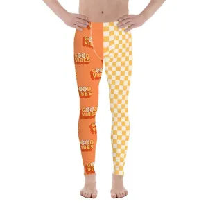 Two Patterned Hippie Men's Leggings