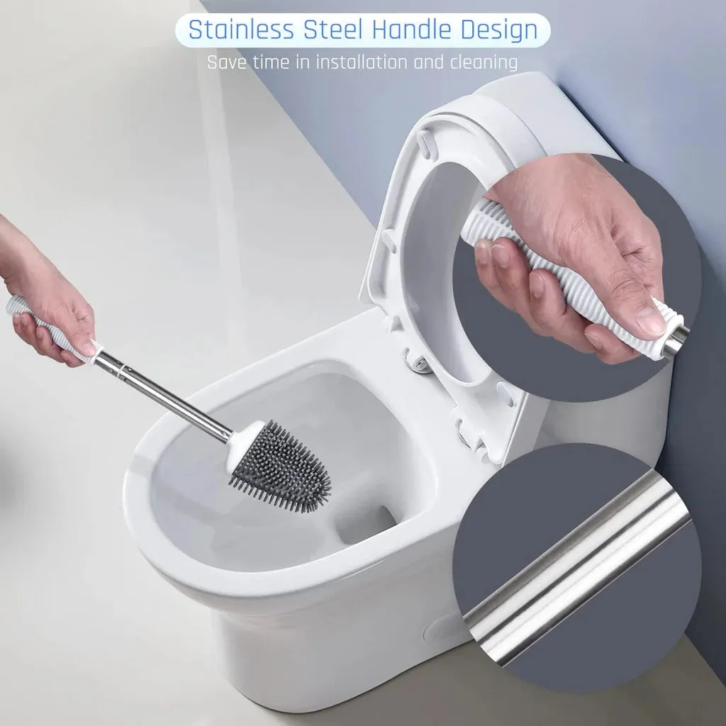 Wall Floor Mounted Toilet Brushes and Holder