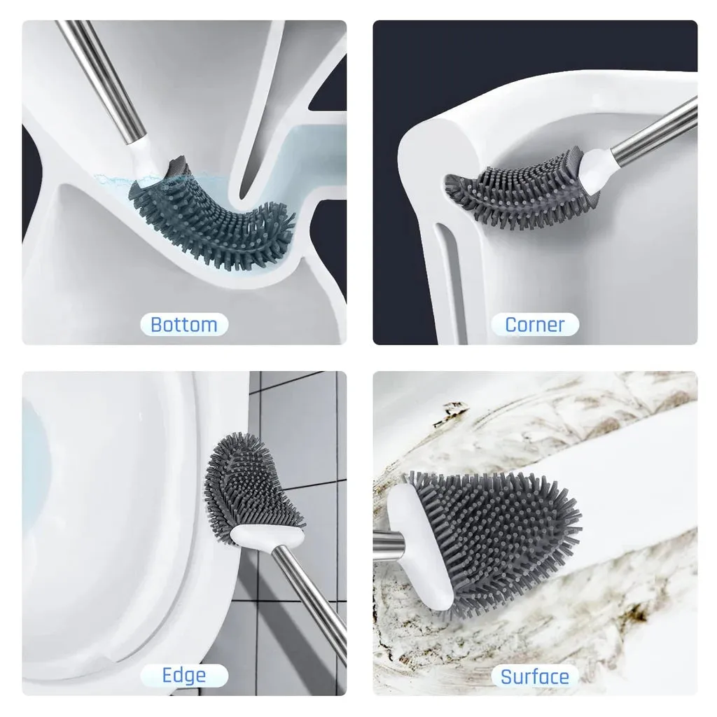 Wall Floor Mounted Toilet Brushes and Holder