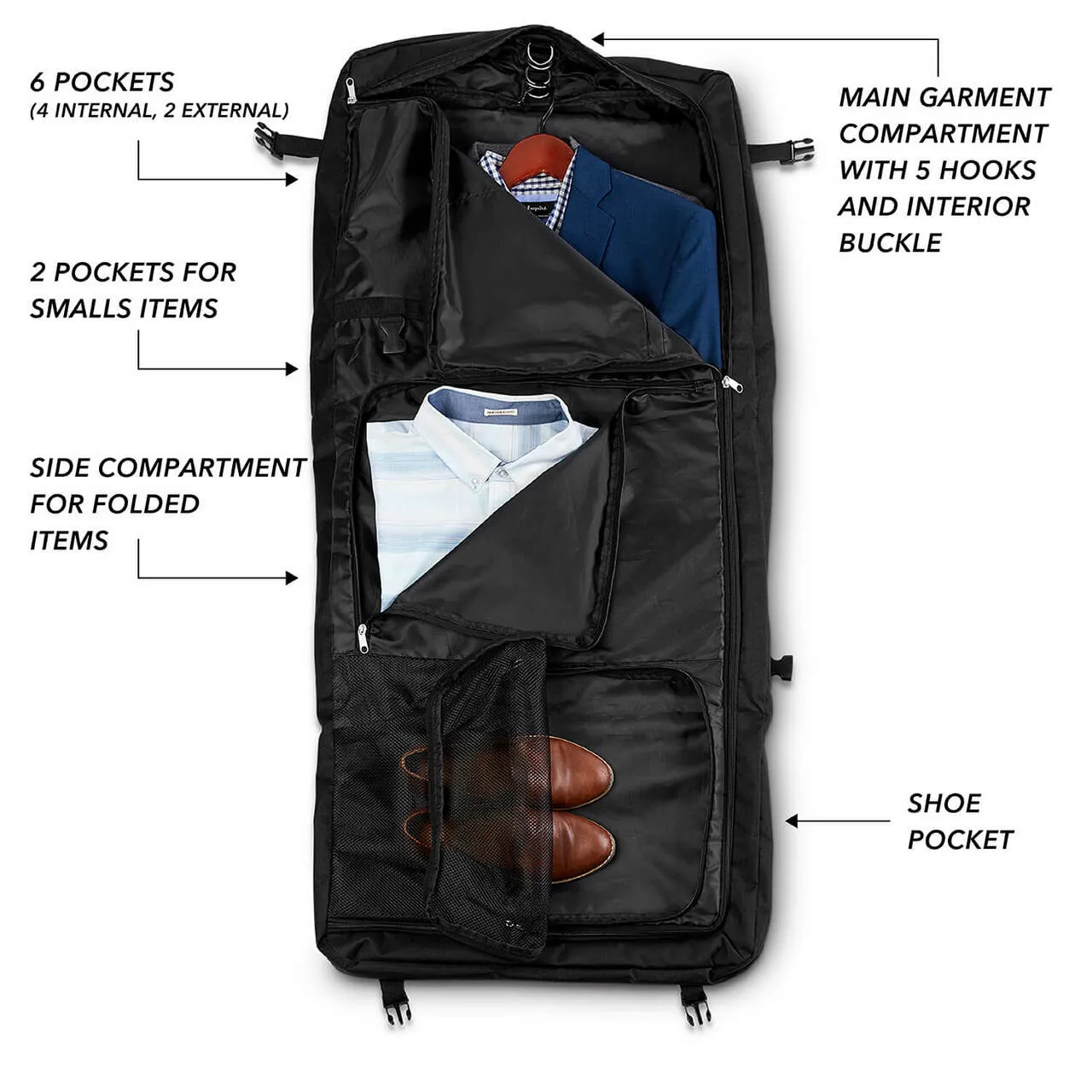 Washington Commanders 18" Carry On Garment Bag
